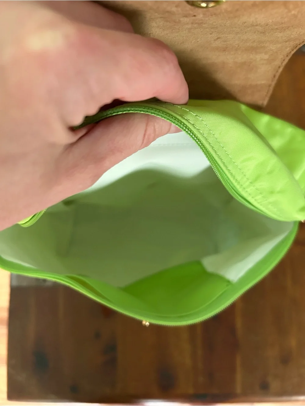 Longchamp backpack purse